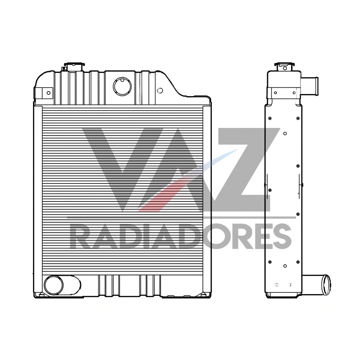 RADIADOR MF 292 / 295 / 296 3587155
