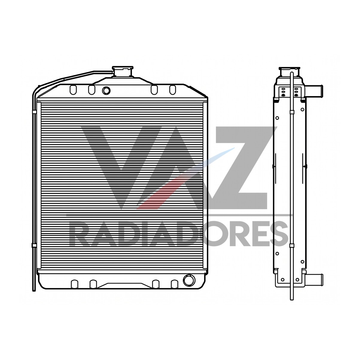 RADIADOR VALTRA 65 / 85ID 150932 / 190932 / 2Y12751