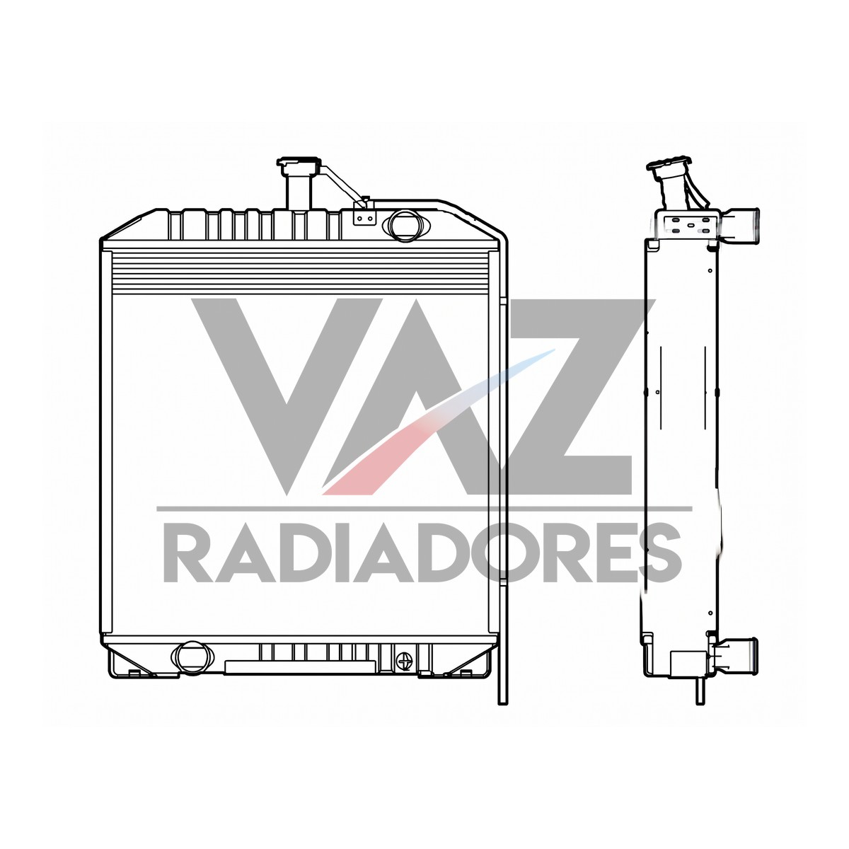 RADIADOR VALTRA 880 / 885 82639100 / 80200700