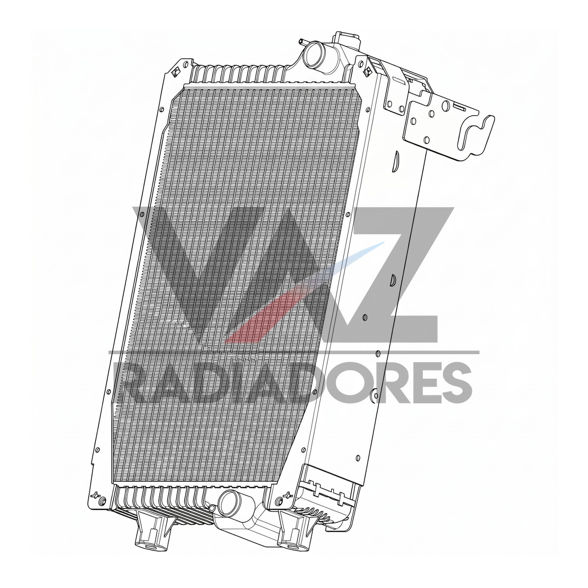 RADIADOR NH T7 84249173 / 84249170 / 87565396 / 87565398