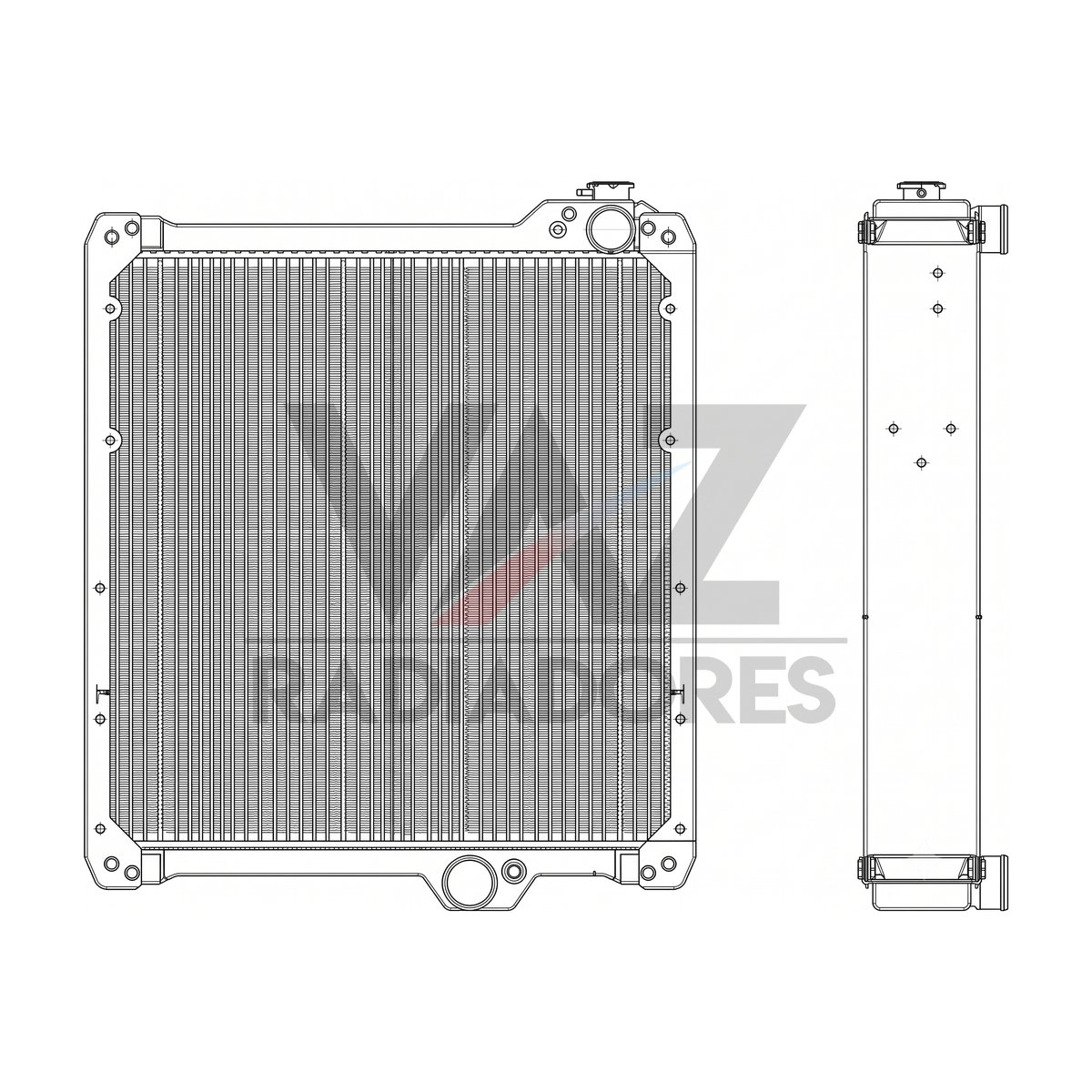 RADIADOR CASE 8940 140501AZ