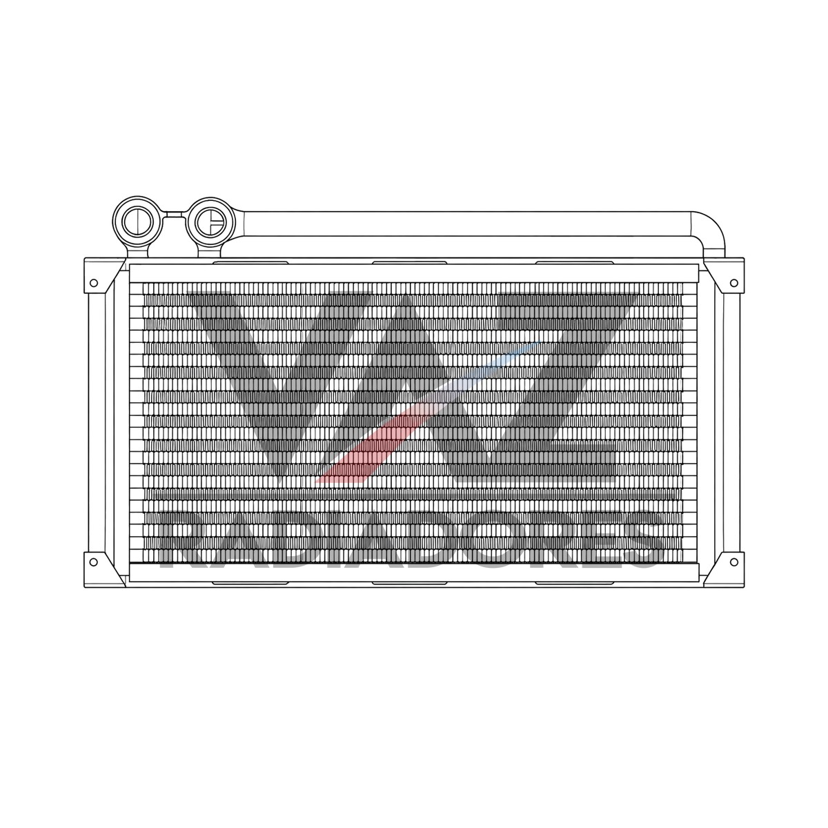 RADIADOR MF 7350 / 70 / 90 / 7415 6264906